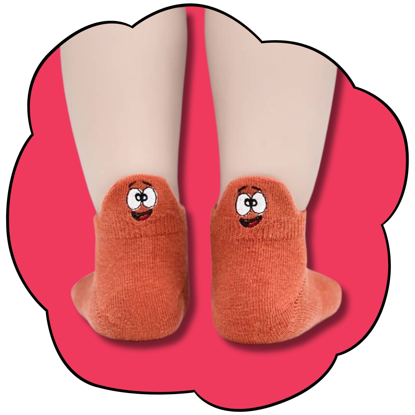 5 Color Pack Kid Smiley Sox 2