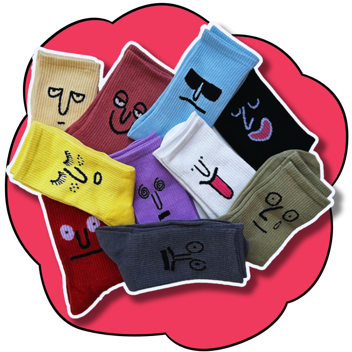 Smiley Sox - 10 Mood Pack Ultimate Bundle 2