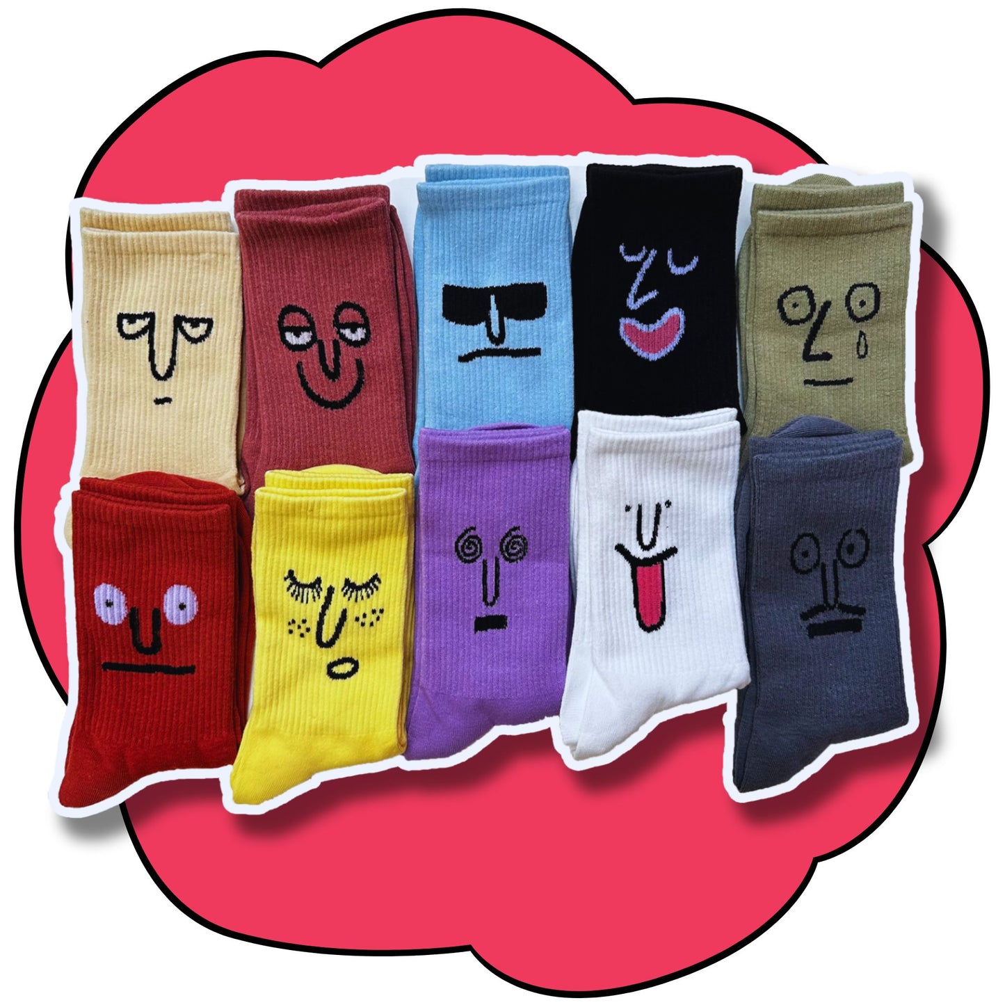 Smiley Sox - 10 Mood Pack Ultimate Bundle 3