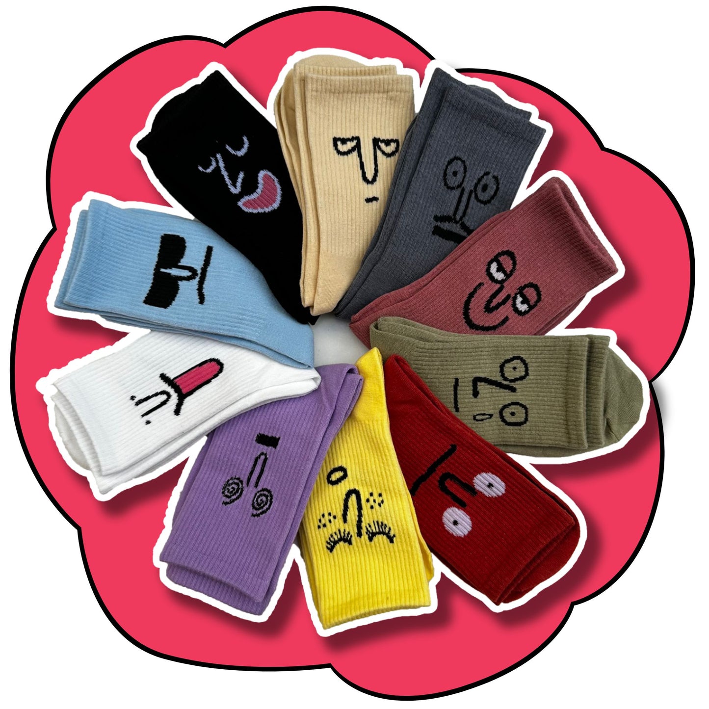 Smiley Sox - 10 Mood Pack Ultimate Bundle 4
