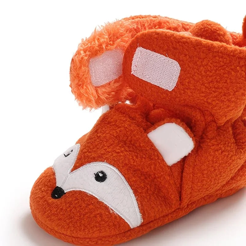 Baby Fox Non-Slip Bootie Socks