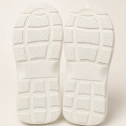SmileyClox™ Fleece-Lined Slip-On Clogs