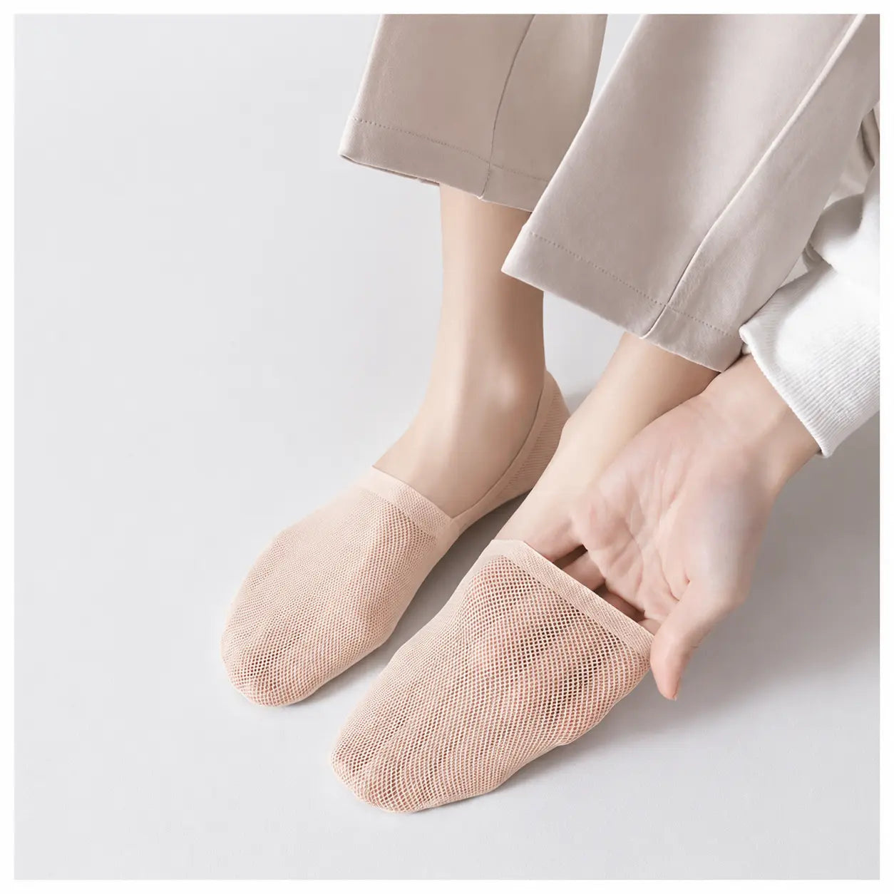 3 Pack Invisible Socks