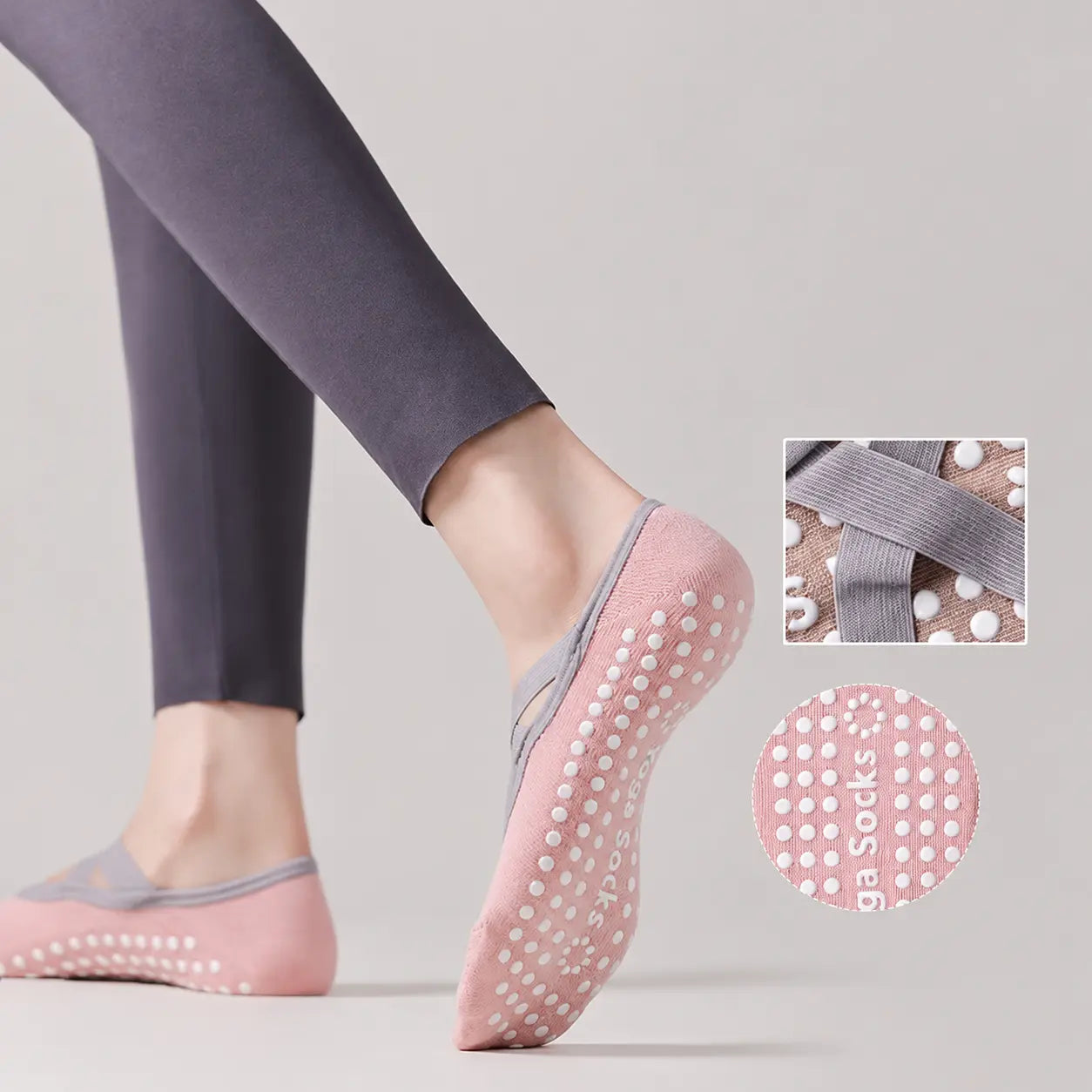 Pilates Grip Socks