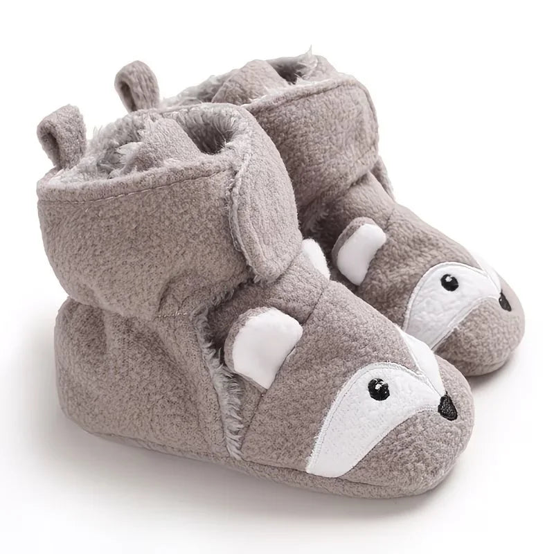 Baby Fox Non-Slip Bootie Socks