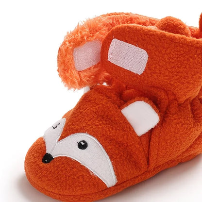 Baby Fox Non-Slip Bootie Socks