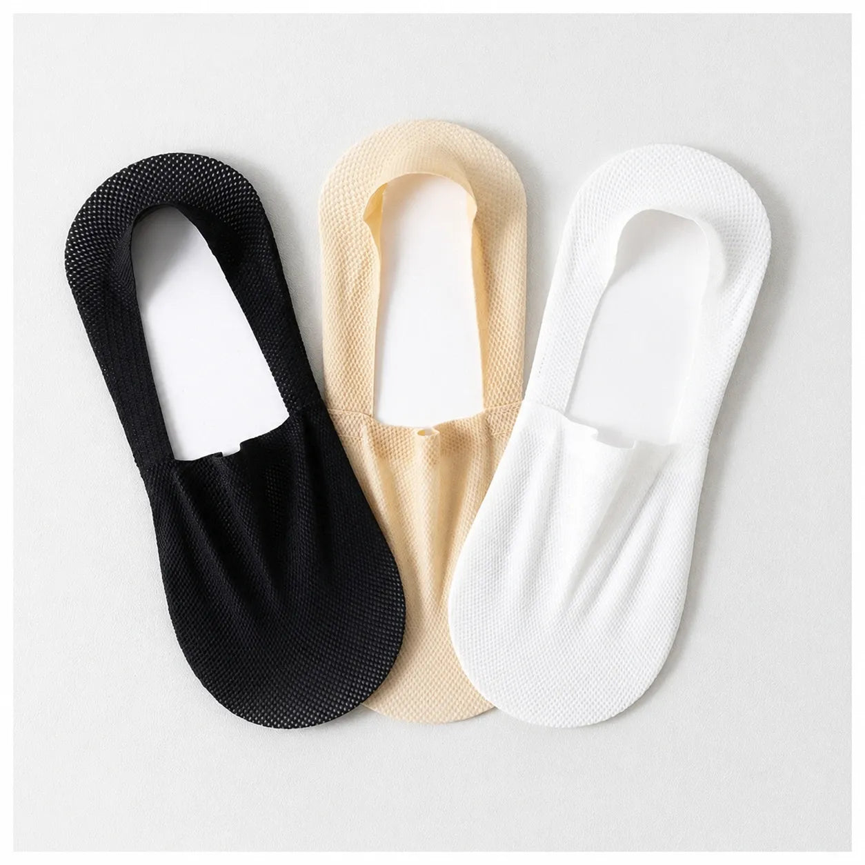3 Pack Invisible Socks
