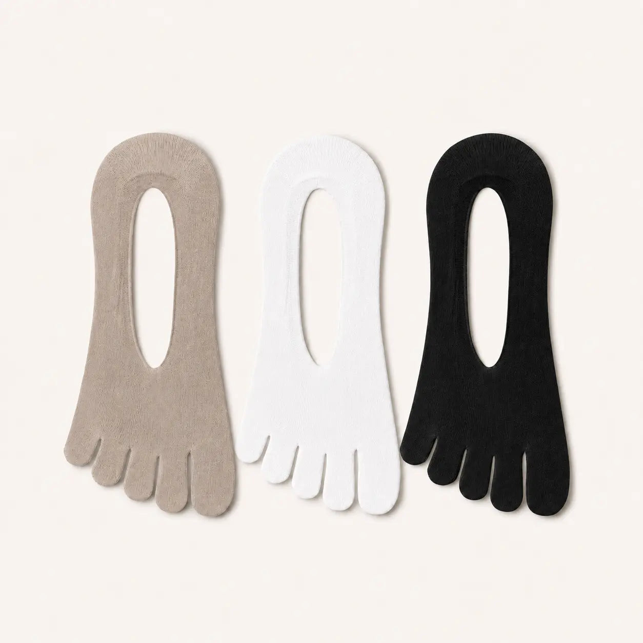3 Pack BareToe Invisible Socks